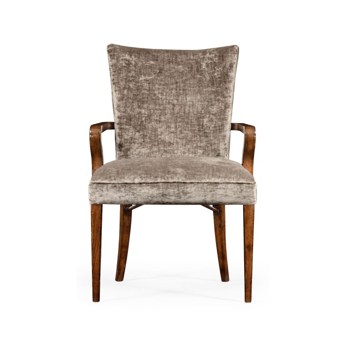 Biedermeier Style Mahogany Dining Arm Chair