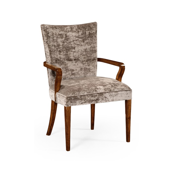 Biedermeier Style Mahogany Dining Arm Chair