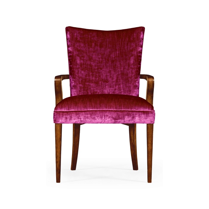 Biedermeier Style Mahogany Dining Arm Chair