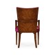 Biedermeier Style Mahogany Dining Arm Chair