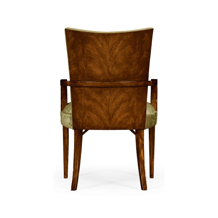 Biedermeier Style Mahogany Dining Arm Chair