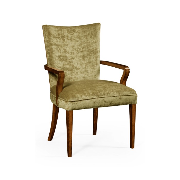 Biedermeier Style Mahogany Dining Arm Chair