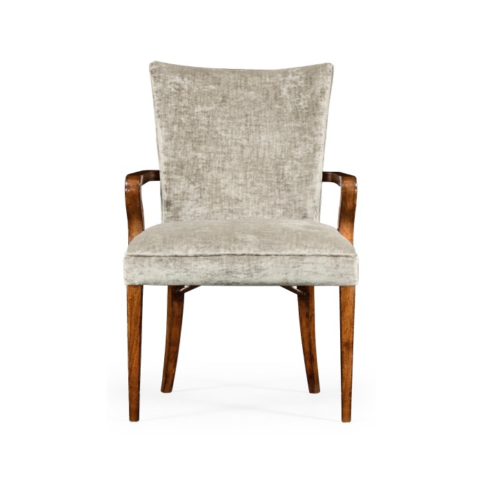 Biedermeier Style Mahogany Dining Arm Chair