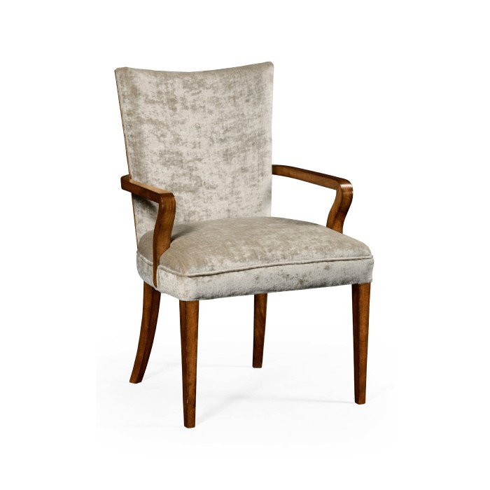Biedermeier Style Mahogany Dining Arm Chair