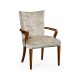 Biedermeier Style Mahogany Dining Arm Chair