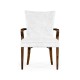 Biedermeier Style Mahogany Dining Arm Chair