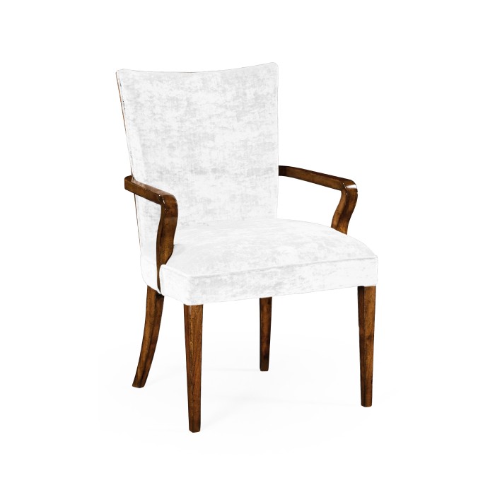 Biedermeier Style Mahogany Dining Arm Chair