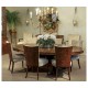 Biedermeier Style Walnut Dining Side Chair