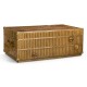 Travel Trunk Style Coffee Table with Storage