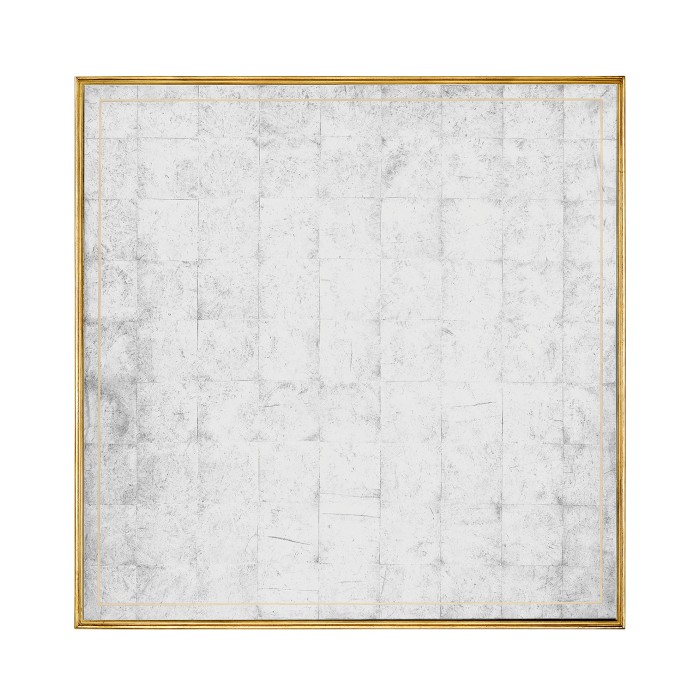 Églomisé and Gilded Square Coffee Table 