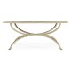 Églomisé and Silver Square Coffee Table
