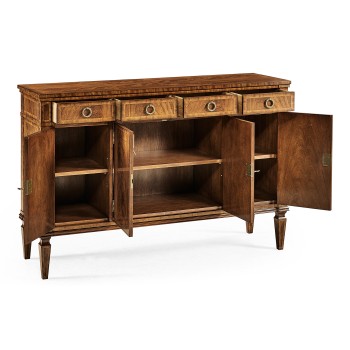 Windsor Regency Crotch Walnut Sideboard