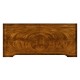 Regency Walnut Reverse Breakfront Chest