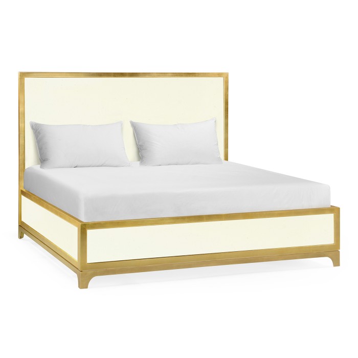 Blanc & Gold UK King Bed 