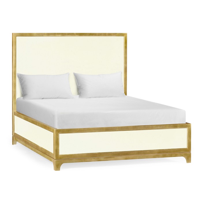 Blanc & Gold UK Queen Bed 