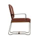50's Americana Leather Easy Chair