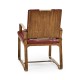 50's Americana Leather Easy Chair