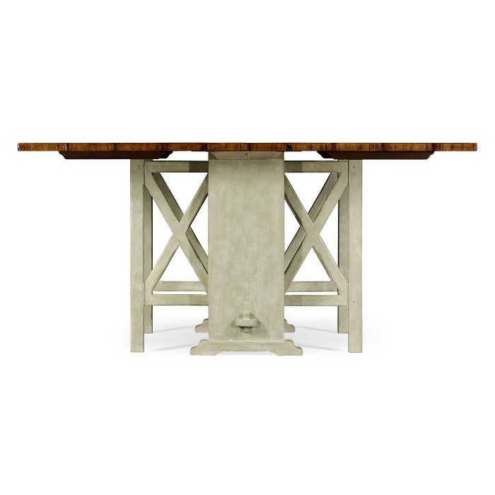 Gustavian Style Gateleg Dining Table 48