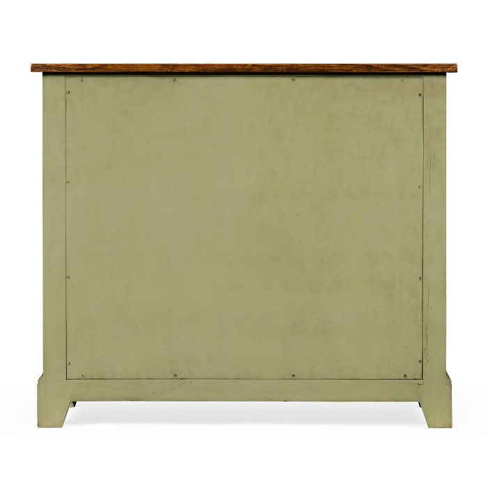 Gustavian style two door cupboard