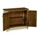 Gustavian style two door cupboard
