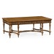 Napoleon III style coffee table with fine inlay