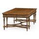 Napoleon III style coffee table with fine inlay