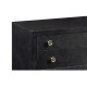 Charcoal & Gold Double Low Chest 