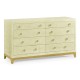 Camomile & Gold Double Low Chest 