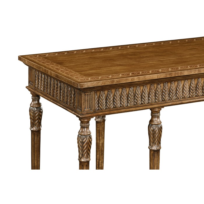 Napoleon III Style Console with Fine Inlay