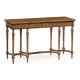Napoleon III Style Console with Fine Inlay