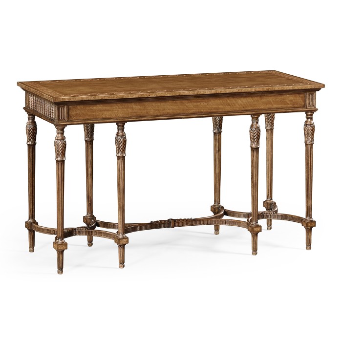 Napoleon III Style Console with Fine Inlay