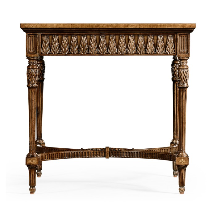 Napoleon III style side table with fine inlay