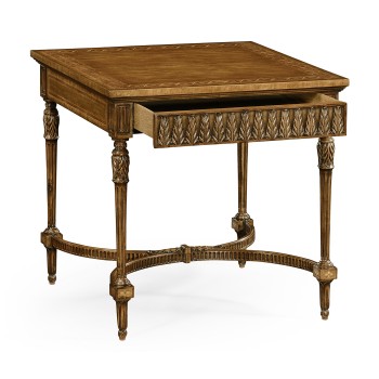 Napoleon III style side table with fine inlay