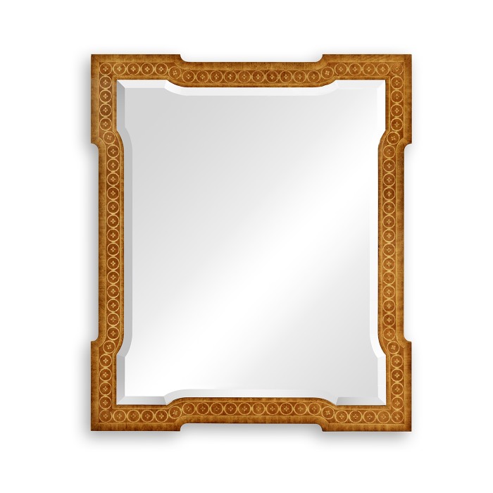 Napoleon III style wall mirror fine inlay