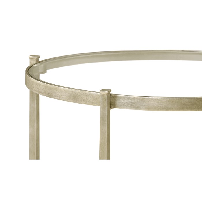 Silver Three Tier Table