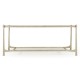 Silver Rectangular Coffee Table