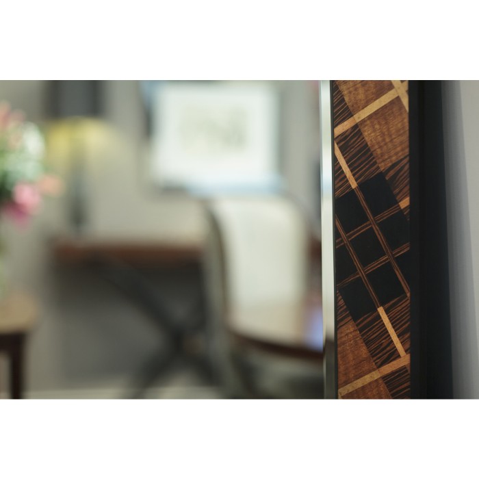 Hand Inlaid Tartan Mirror