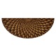 Feather Inlay Hand Carved Console