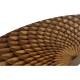 Feather Inlay Hand Carved Console