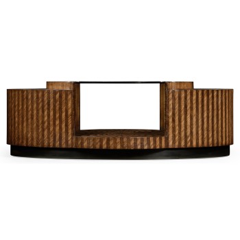 Feather Inlay Coffee Table