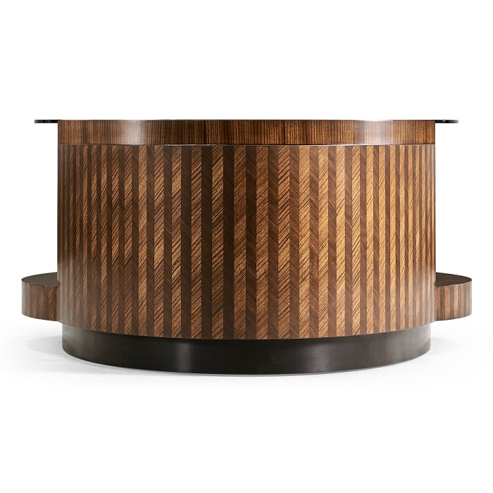 Feather Inlay Coffee Table