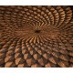 Feather Inlay Coffee Table