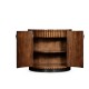 Feather Inlay Cocktail Cabinet