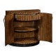 Feather Inlay Cocktail Cabinet