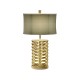 Gilded Interlaced Iron Table Lamp