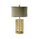 Gilded Interlaced Iron Table Lamp