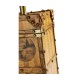 Striped Travel Trunk Style Table Lamp