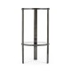 Gatsby Black Nickel Drinks Table
