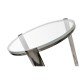 Gatsby Black Nickel Drinks Table