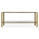 Cosmo Antique Brass Cocktail Table